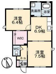サンフラワーの間取り画像