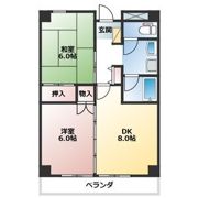 第32オーシャンハイツの間取り画像