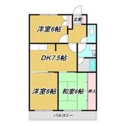 ノースランド1の間取り画像