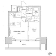 ザ・パークハビオ北千住の間取り画像