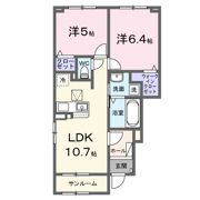ルシールの間取り画像