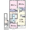 ルシールの間取り画像