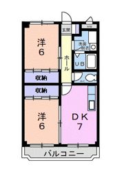 サンライズマンションの間取り画像