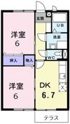 ソレアードTの間取り画像
