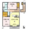 グランディオ Aの間取り画像