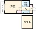 シティパレス生駒谷田町P7の間取り画像