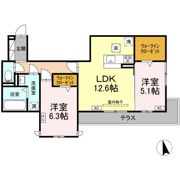 D-Crinum沼津 岡宮の間取り画像
