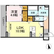 D-Crinum沼津 岡宮の間取り画像