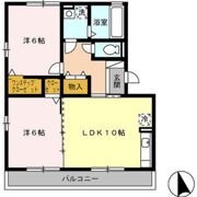 グランシャリオ前屋敷 Aの間取り画像