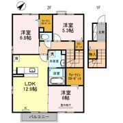 グリーナリーⅡの間取り画像