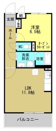 Sヒナタの間取り画像