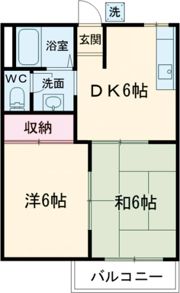 ラフォーレ城南の間取り画像