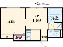 パストラル生駒の間取り画像