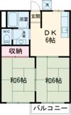 ラフォーレ城南の間取り画像