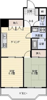 Cent大田原の間取り画像