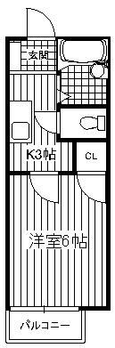 ハミング博多南の間取り画像
