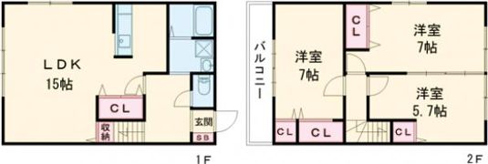 センチュリオン花住坂の間取り画像