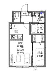 KEIAI RESIDENCE 勝田台の間取り画像