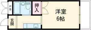 川村ハイツの間取り画像