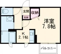 グランメールの間取り画像