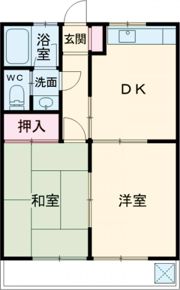 ウエスト21の間取り画像