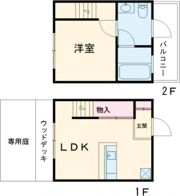 R＋HAUS干隈の間取り画像