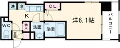 ロイヤル神戸三宮の間取り画像
