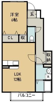 プランドールCの間取り画像