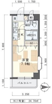 In－Towner木町の間取り画像