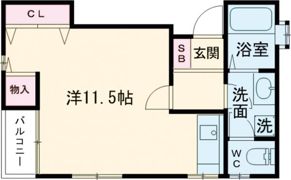 エトワール東栄町の間取り画像