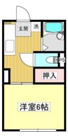 メゾンM＆A本丸 A棟の間取り画像