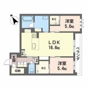 WithPlus天保山公園の間取り画像