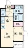 VINA山科WESTの間取り画像