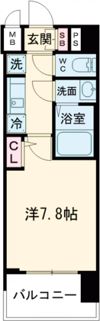 プレサンスNEO大和田STATIONベゼルの間取り画像