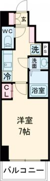 リヴェント森ノ宮の間取り画像