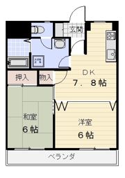 メゾンソレイユの間取り画像