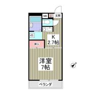 日成マンションの間取り画像