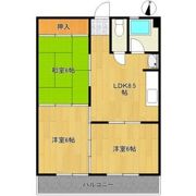 KATOコーポの間取り画像