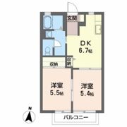 ラフィーネかみのやまの間取り画像
