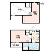 LA BUONA STELLA深草(ラヴォナの間取り画像