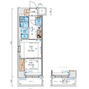 リヴシティ西川口四番館の間取り画像