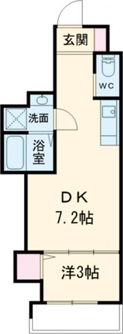 La vita天神川 DUEの間取り画像
