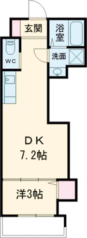 La vita天神川 DUEの間取り画像