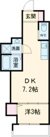 La vita天神川 DUEの間取り画像