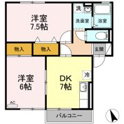 セジュール加茂の間取り画像