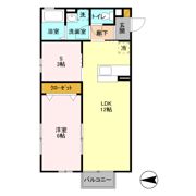 アサミエレガンスの間取り画像