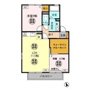 アルカイックシャトー 南館の間取り画像