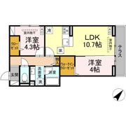 コルトレイクの間取り画像