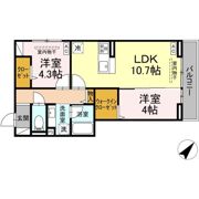 コルトレイクの間取り画像