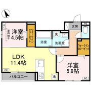 D-residence東川口Nの間取り画像